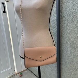 Elegant Tan Chain Strap Women's Bag